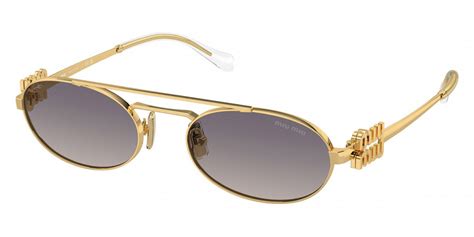 Miu Miu™ MU 54ZS Oval Sunglasses 